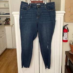 Ava & Viv distressed skinny jean